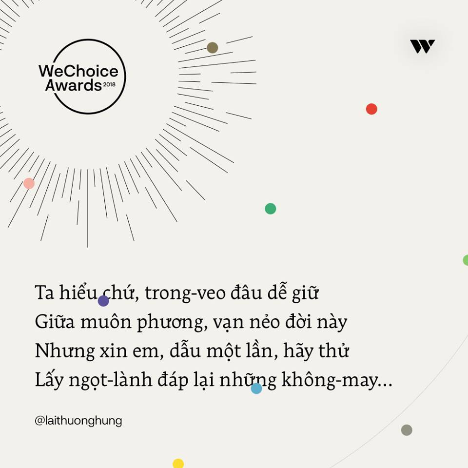 Ban Sứ Giả nói về WeChoice 2018: Người xuất khẩu thành thơ, người lại có chia sẻ đầy cảm xúc! - Ảnh 2. Ban Sứ Giả nói về WeChoice 2018: Người xuất khẩu thành thơ, người lại có chia sẻ đầy cảm xúc! - Ảnh 2.
