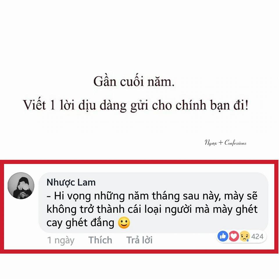 Mong ước dịp cuối năm: Hi vọng ngày tháng sau này đừng trở thành người mà mình đang ghét cay ghét đắng - Ảnh 1. Mong ước dịp cuối năm: Hi vọng ngày tháng sau này đừng trở thành người mà mình đang ghét cay ghét đắng - Ảnh 1.