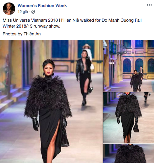 Catwalk tại show Đỗ Mạnh Cường quá đỉnh, netizen quốc tế khuyên HHen Niê nên thẳng tiến đến Paris Fashion Week - Ảnh 1.