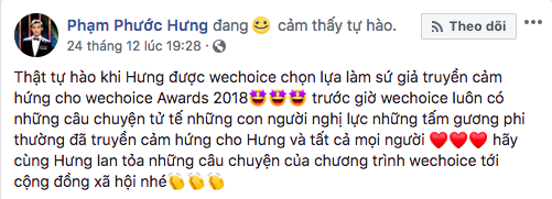 Ban Sứ Giả n&oacute;i về WeChoice 2018: Người xuất khẩu th&agrave;nh thơ, người lại c&oacute; chia sẻ đầy cảm x&uacute;c! - Ảnh 23.