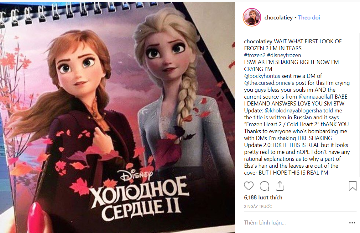 “Frozen 2” lộ tạo hình nữ hoàng “không còn băng giá” của Elsa - Ảnh 1. “Frozen 2” lộ tạo hình nữ hoàng “không còn băng giá” của Elsa - Ảnh 1.