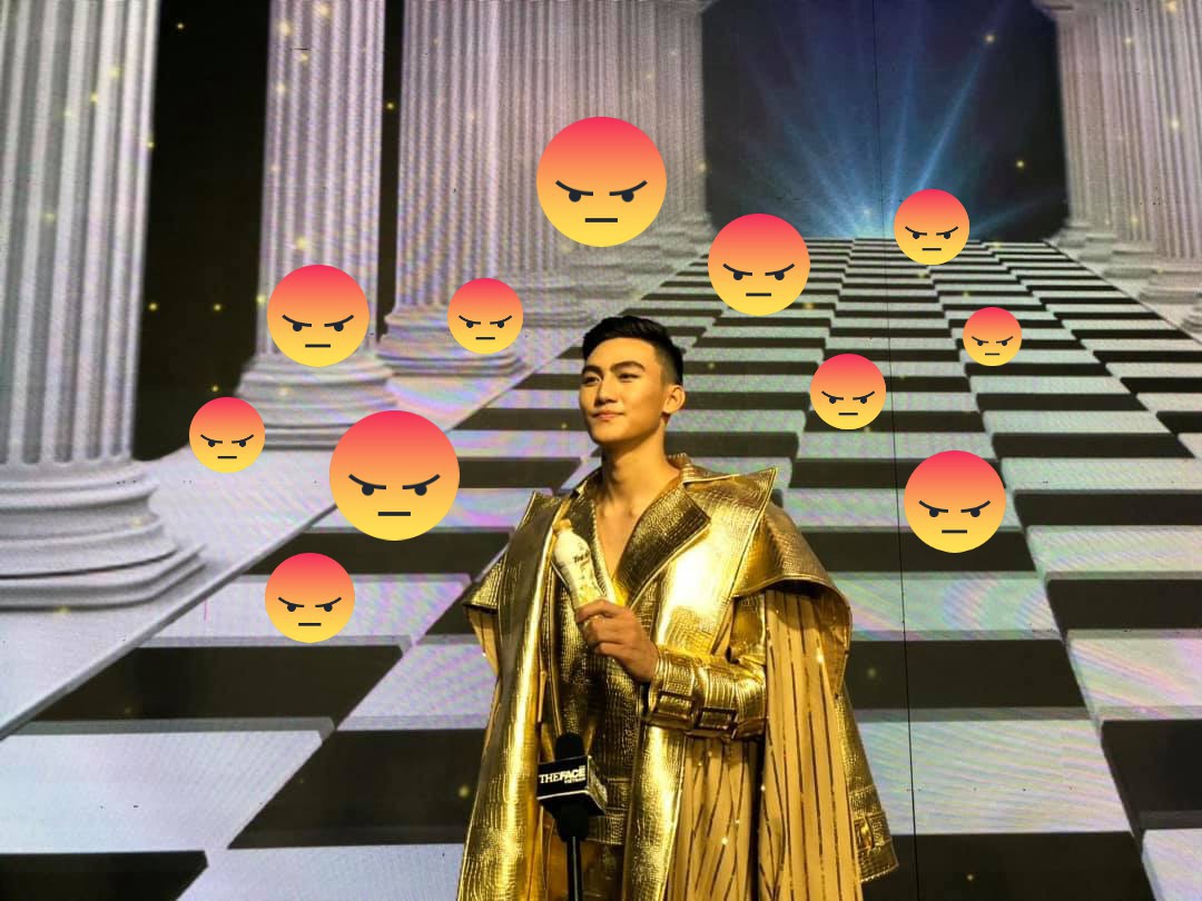 The Face Vietnam 2018: Backdrop sai chính tả, quán quân cầm chai trà sữa trông thật kém sang - Ảnh 2.