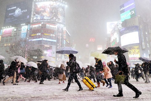 Thời tiết Nhật Bản khắc nghiệt trong những ngày đầu năm mới 2019 - Ảnh 1.