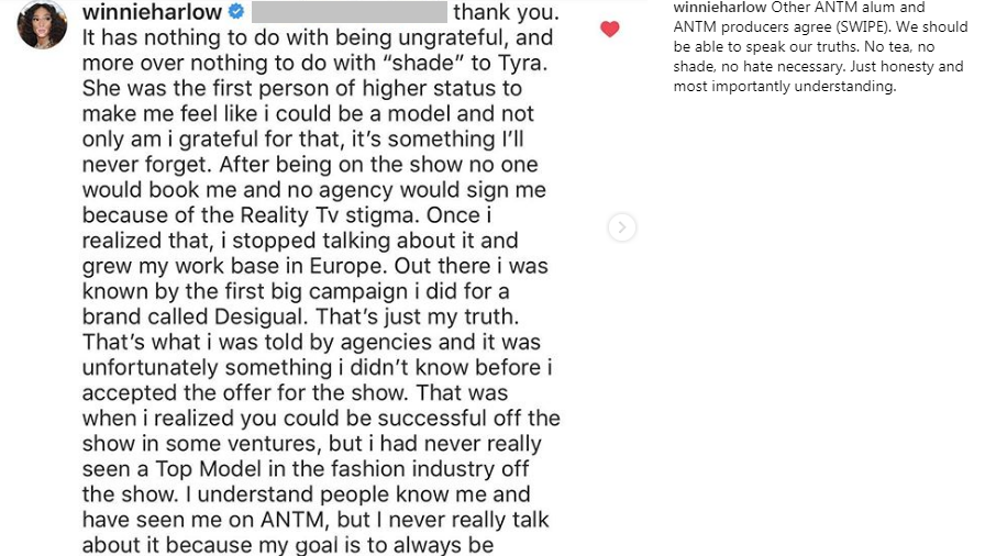 Winnie Harlow: Người mẫu America's Next Top Model vô ơn với Tyra Banks - Ảnh 2.