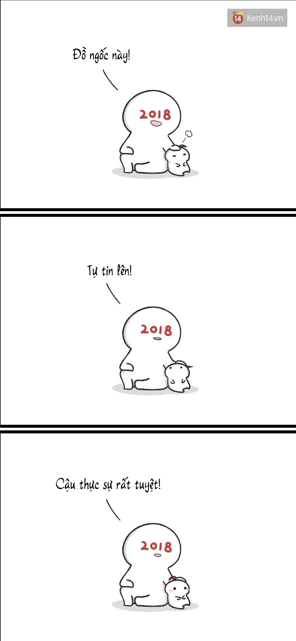 Bộ tranh chứa cả bầu trời cute: Cảm ơn 2018 nhé, vì đã cố gắng thật nhiều! - Ảnh 3. Bộ tranh chứa cả bầu trời cute: Cảm ơn 2018 nhé, vì đã cố gắng thật nhiều! - Ảnh 3.
