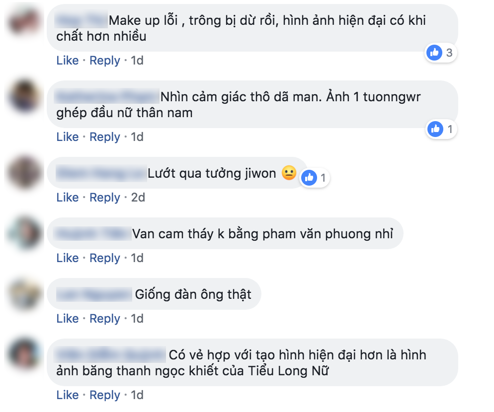 Làm một vé đến tương lai với kiểu makeup hiện đại nhưng Tiểu Long Nữ bản 2019 lại bị chê như đàn ông - Ảnh 6. Làm một vé đến tương lai với kiểu makeup hiện đại nhưng Tiểu Long Nữ bản 2019 lại bị chê như đàn ông - Ảnh 6.