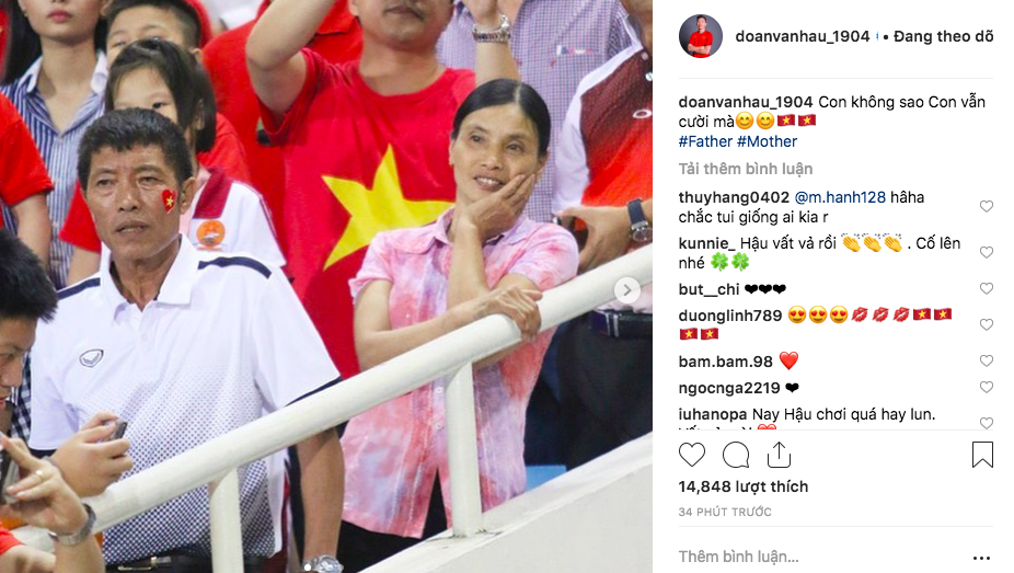 Kết thúc trận đấu lăn xả như chiến binh, Đoàn Văn Hậu đăng ảnh tỏ ý nhớ bạn gái - Ảnh 2. Kết thúc trận đấu lăn xả như chiến binh, Đoàn Văn Hậu đăng ảnh tỏ ý nhớ bạn gái - Ảnh 2.