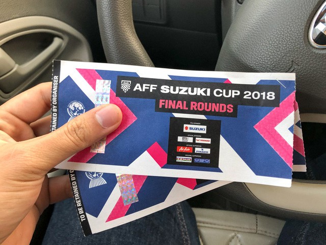 Vé Chung kết AFF CUP 2018 Việt Nam Malaysia SVĐ Mỹ Đình ngày 15/12- Ảnh 1.