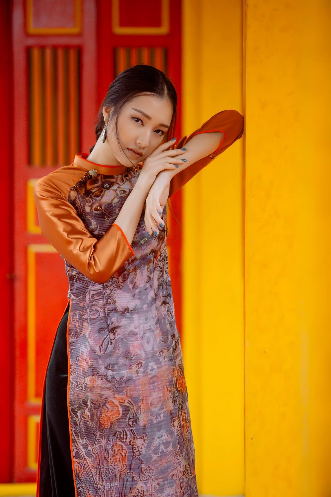 Nàng thơ xứ Huế Ngọc Trân vẫn xinh nức lòng sau khi rút lui khỏi Hoa hậu Việt Nam 2016 - Ảnh 34.