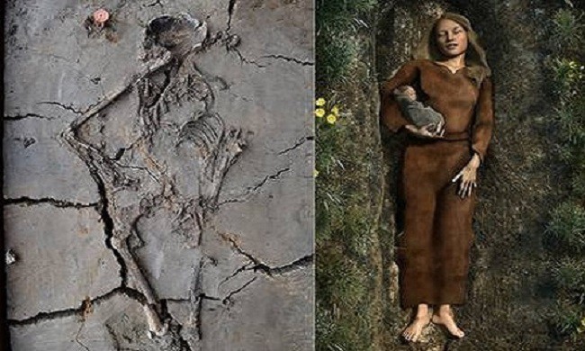 Phát hiện ngôi mộ trẻ em ngàn năm tuổi, các nhà khoa học sững sỡ khi thấy hình ảnh này - Ảnh 2.