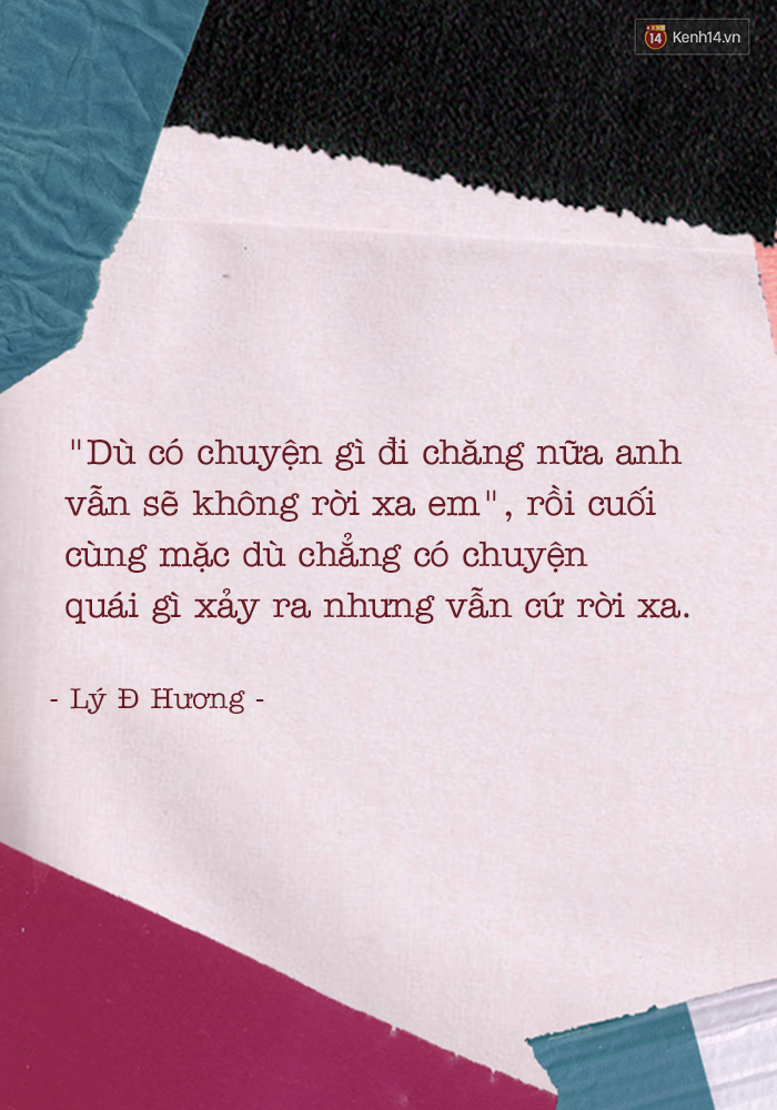 Người yêu cũ đã từng hứa điều gì với bạn nhưng chưa làm được? - Ảnh 21.