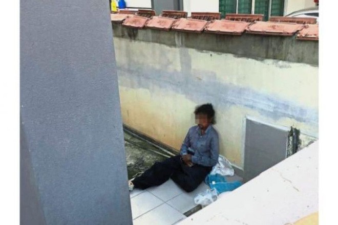 Đội cứu hộ ph&aacute;t hiện người gi&uacute;p việc ngồi tr&ecirc;n hi&ecirc;n nh&agrave; c&ugrave;ng ch&oacute; dữ, một ng&agrave;y sau người chủ bị bắt - Ảnh 1.