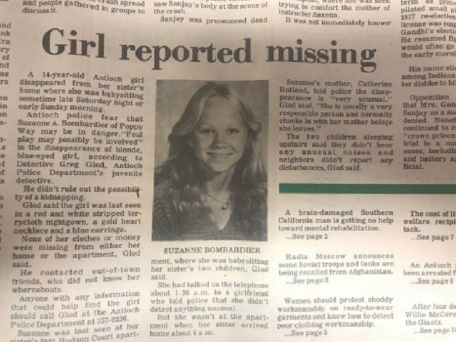 Bé gái bị bắt cóc rồi sát hại năm 14 tuổi, cảnh sát bất lực không tìm được hung thủ, 37 năm sau kẻ ác phải lộ diện vì điều này - Ảnh 1.