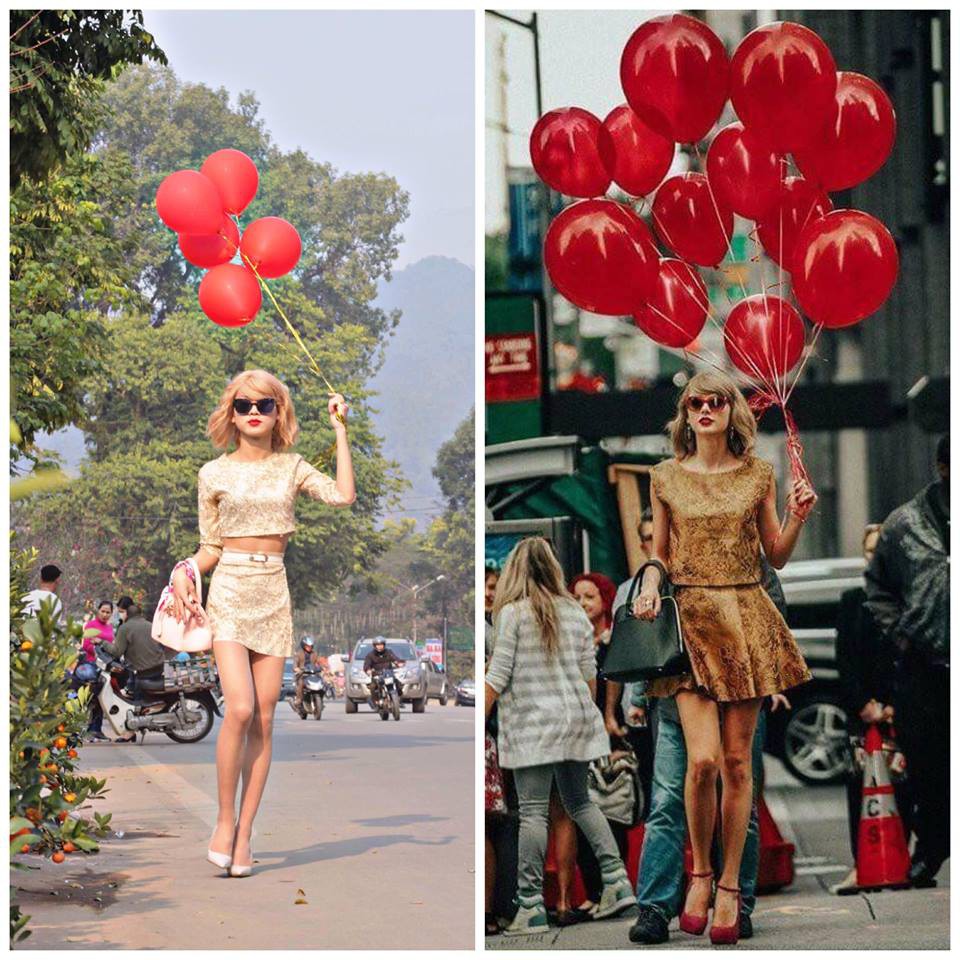 Cậu bạn cosplay Taylor Swift dạo chợ Tết, diễn sâu đến nỗi fangirl bật khóc vì tưởng thật - Ảnh 6.