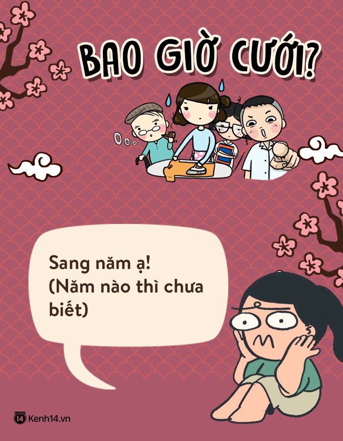 Mách nhỏ dịp Tết: Trả lời thế nào thật cool khi bị hỏi Người yêu đâu, bao giờ cưới? - Ảnh 2.
