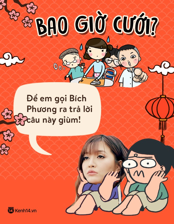 Mách nhỏ dịp Tết: Trả lời thế nào thật cool khi bị hỏi Người yêu đâu, bao giờ cưới? - Ảnh 8.