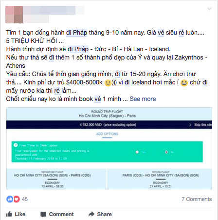 Sáng 29 Tết, nhiều người Việt bất ngờ mua được vé máy bay khứ hồi đi thẳng Pháp với giá chỉ khoảng 4,7 triệu đồng - Ảnh 3.