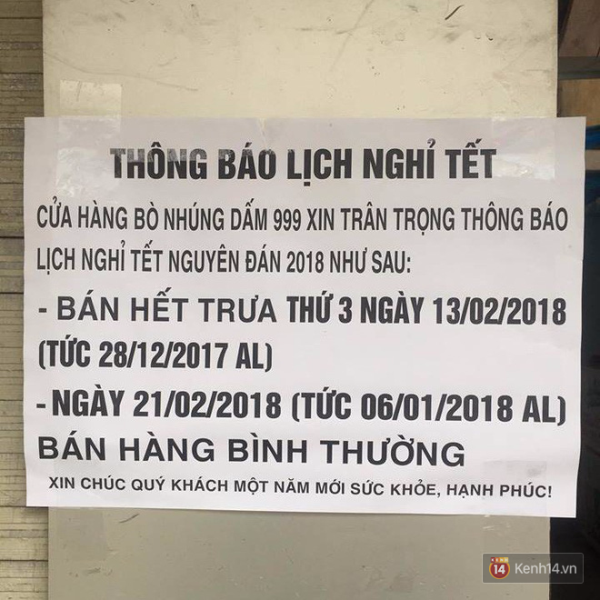 Lịch mở cửa Tết của hàng quán bình dân ở Hà Nội: các hàng nổi tiếng nghỉ rất lâu - Ảnh 31.