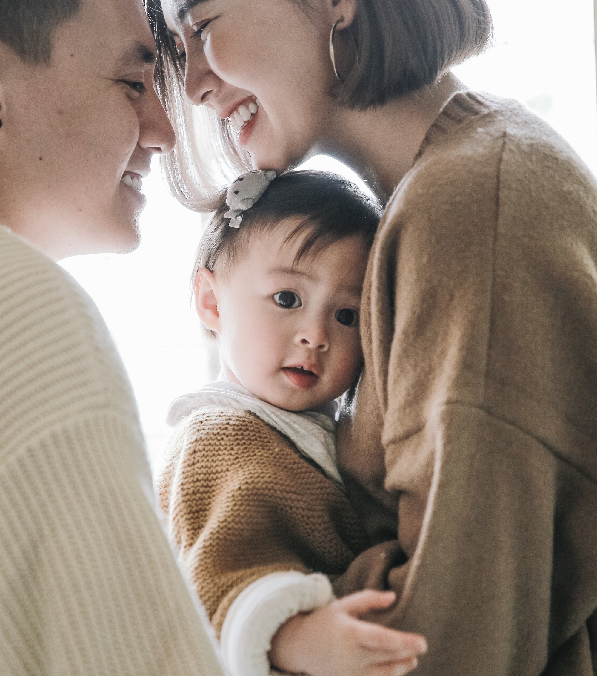 Cuối năm, nhìn bộ ảnh ngọt ngào của gia đình Kiên Hoàng - Heo Mi Nhon mà muốn cưới! - Ảnh 4.