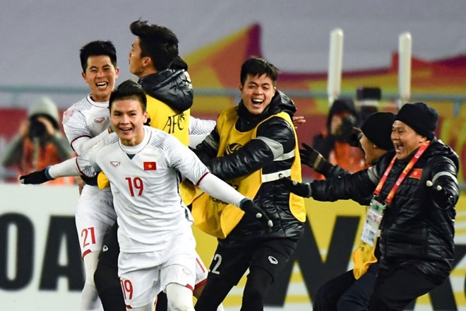 Đón xuân Mậu Tuất 2018, tuyển Việt Nam vẫn là số 1 Đông Nam Á - Ảnh 1.