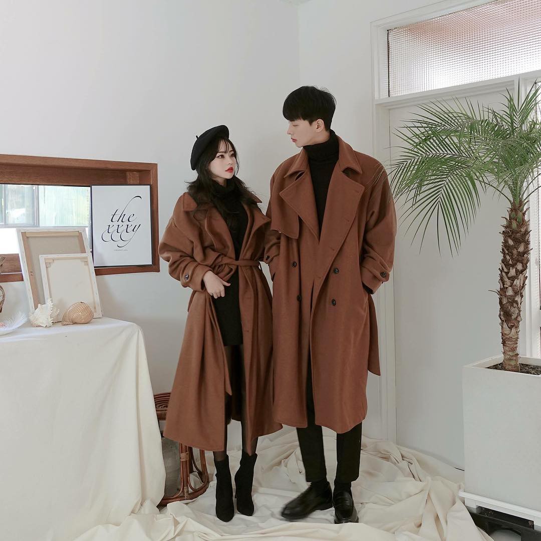 Cứ yêu nhau là phải mặc đồ đôi, nhưng mặc sao cho đẹp thì phải nhìn ngay 5 cặp đôi xứ Hàn này - Ảnh 7. Cứ yêu nhau là phải mặc đồ đôi, nhưng mặc sao cho đẹp thì phải nhìn ngay 5 cặp đôi xứ Hàn này - Ảnh 7.