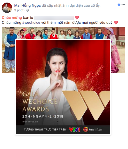 Dàn sao hot nhất Vbiz đồng loạt hướng về gala WeChoice Awards trước giờ G! - Ảnh 3.