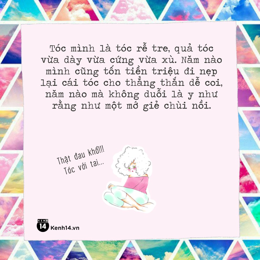 Trên đời này không ai khổ bằng con gái tóc đã xoăn lại còn vừa cứng, vừa xù - Ảnh 3. Trên đời này không ai khổ bằng con gái tóc đã xoăn lại còn vừa cứng, vừa xù - Ảnh 3.