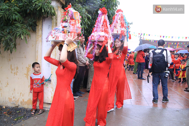 Lễ chém lợn ở Ném Thượng: Sau khi đưa rước quanh làng, hai ông ỉ được đem vào nơi kín đáo để “trảm” - Ảnh 12.