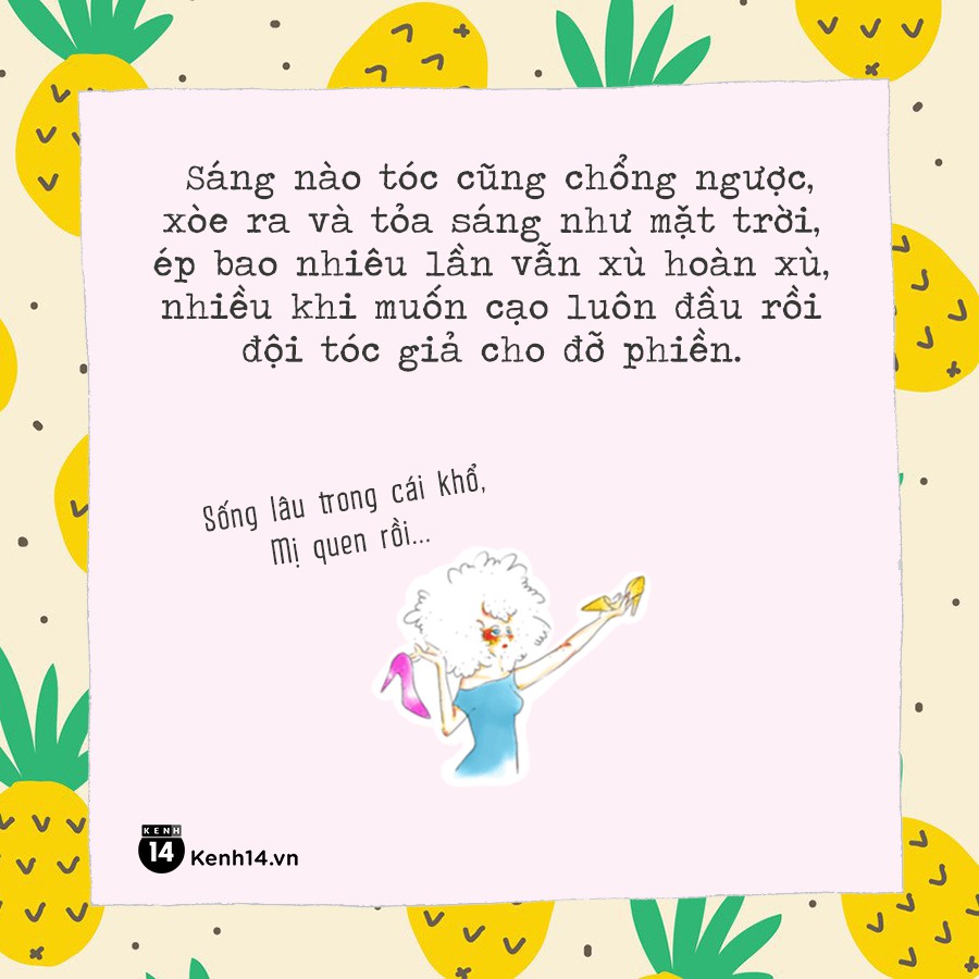 Trên đời này không ai khổ bằng con gái tóc đã xoăn lại còn vừa cứng, vừa xù - Ảnh 5. Trên đời này không ai khổ bằng con gái tóc đã xoăn lại còn vừa cứng, vừa xù - Ảnh 5.