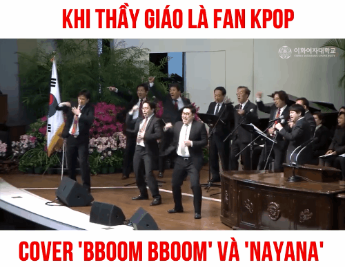 Thầy cô trường người ta: Cover loạt hit Kpop cực bốc - Ảnh 1.