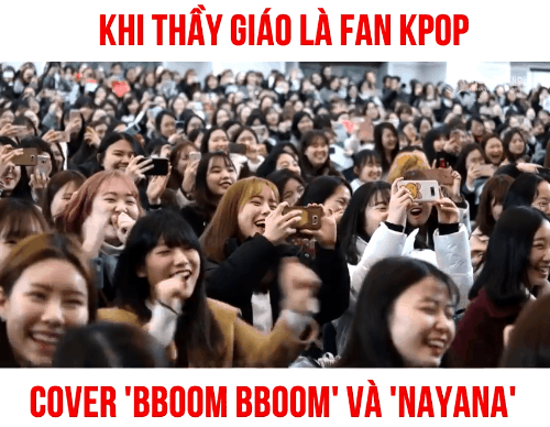 Thầy cô trường người ta: Cover loạt hit Kpop cực bốc - Ảnh 2.