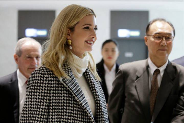 Vẻ đẹp hút hồn của ái nữ Tổng thống Trump tại Thế vận hội Pyeongchang - Ảnh 1.