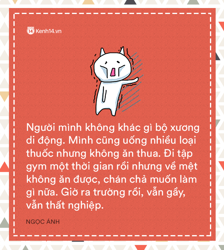 Nỗi khổ của người gầy: Mua quần áo về phải đi bóp, ra đường ai cũng tưởng bị đói ăn - Ảnh 17.