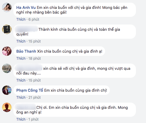 Hà Anh, Bảo Thanh gửi lời chia buồn khi bố MC Thảo Vân đột ngột qua đời - Ảnh 2.