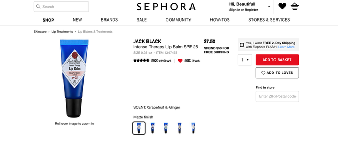 Hóa ra son dưỡng bán chạy nhất Sephora lại là thỏi son có giá chưa đến 200  nghìn dành cho nam - Ảnh 6.