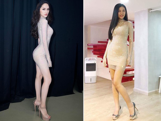 Phô diễn vóc dáng trong cùng một thiết kế đầm ôm sát, Hương Giang Idol tinh tế hơn hẳn Bảo Anh và Chúng Huyền Thanh - Ảnh 6. Phô diễn vóc dáng trong cùng một thiết kế đầm ôm sát, Hương Giang Idol tinh tế hơn hẳn Bảo Anh và Chúng Huyền Thanh - Ảnh 6.