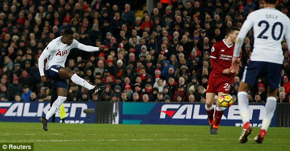 Liverpool hòa kịch tính Tottenham với 2 bàn ghi trong 3 phút cuối - Ảnh 4.