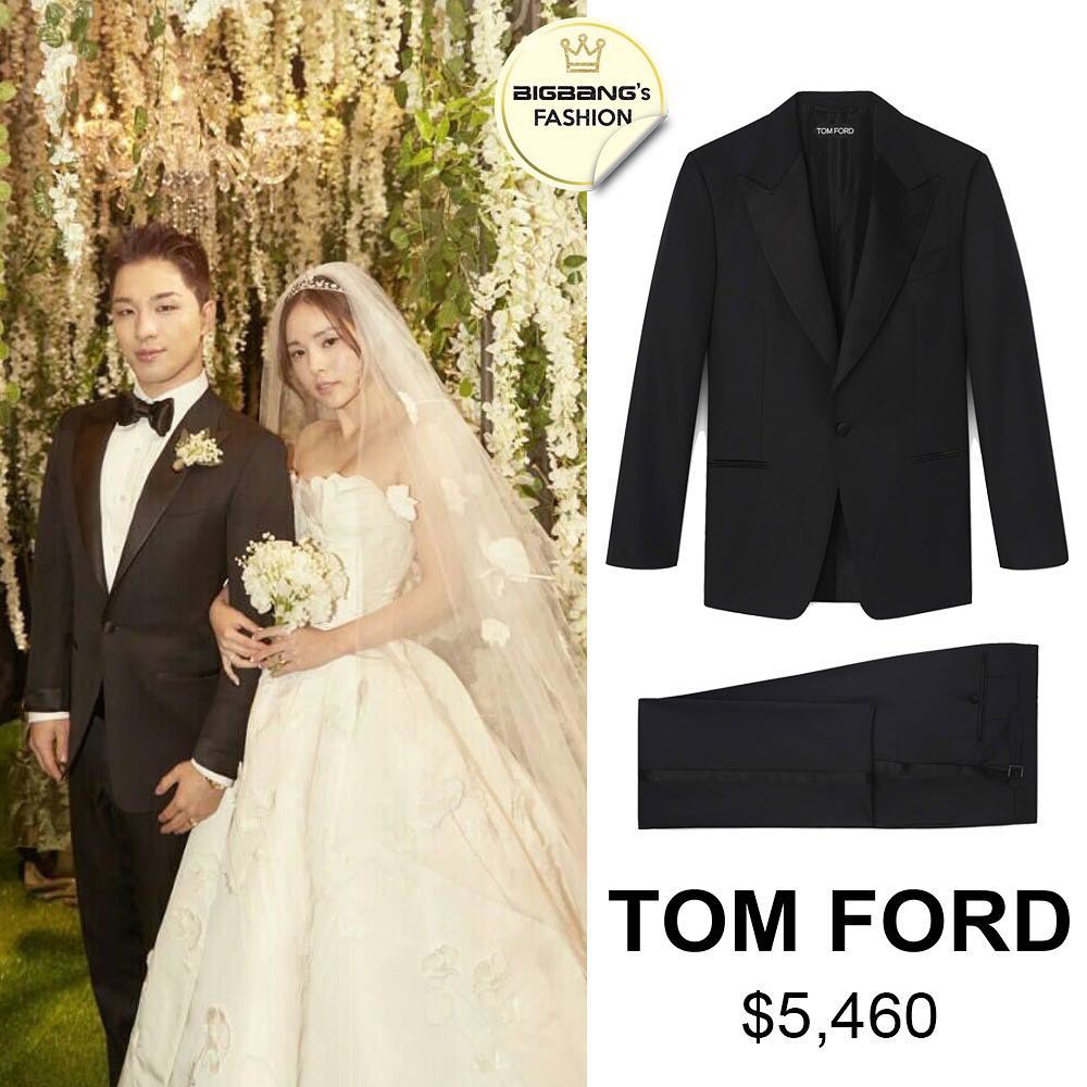 Có phúc cùng hưởng, có đồ hiệu cùng mặc: các thành viên Big Bang cùng diện  suit Tom Ford trong lễ cưới của Taeyang để thể hiện tình huynh đệ