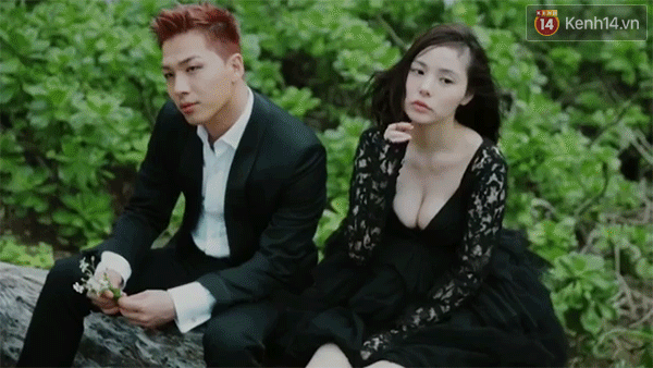 Hậu trường chụp ảnh cưới Taeyang: Min Hyo Rin khoe ngực siêu khủng, vợ chồng đẹp như quay MV - Ảnh 7.