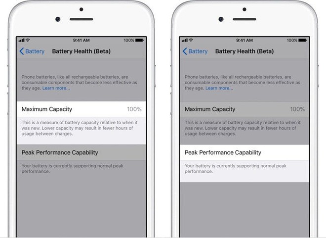 iOS 11.3 Beta 2 đã cho phép xem tình trạng pin, tắt tính năng làm chậm iPhone - Ảnh 1.