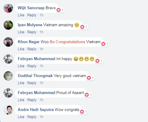 Fan Thái Lan, Indonesia, Malaysia... chúc mừng kỳ tích của U23 Việt Nam - Ảnh 4.