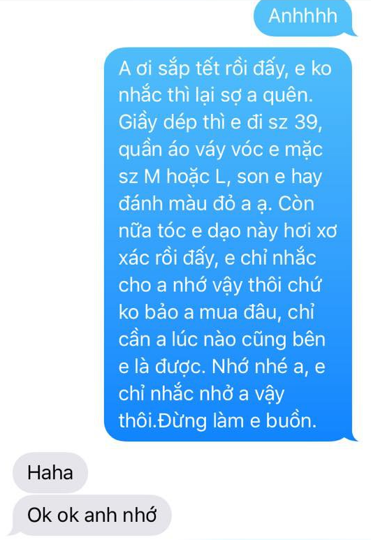 Sắp tết rồi, em sợ anh quên: Lại một trào lưu nhắn tin thử lòng đẳng cấp mới của chị em - Ảnh 25.