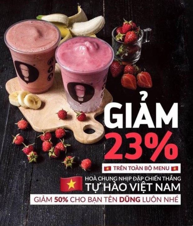 Sale 23%, sale cho khách trùng tên với cầu thủ - đây là cách hàng loạt shop, quán cafe ăn mừng chiến thắng của U23 - Ảnh 5.