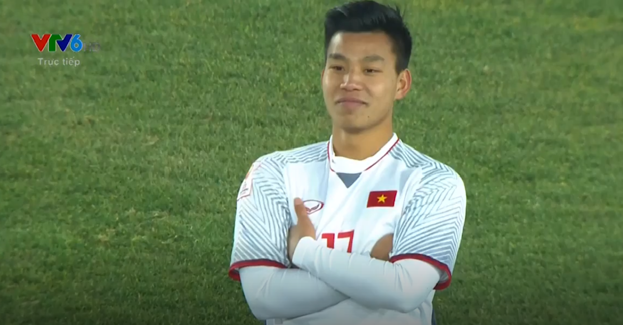 Vũ Văn Thanh - chàng cầu thủ với biểu cảm siêu cool khi sút vào quả penalty cuối đưa U23 vào chung kết! - Ảnh 1.