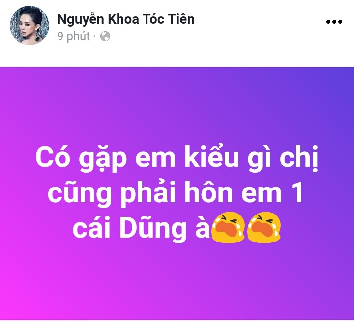 Tóc Tiên đòi hôn, Jolie Nguyễn Tóc Tiên đòi hôn, Jolie Nguyễn