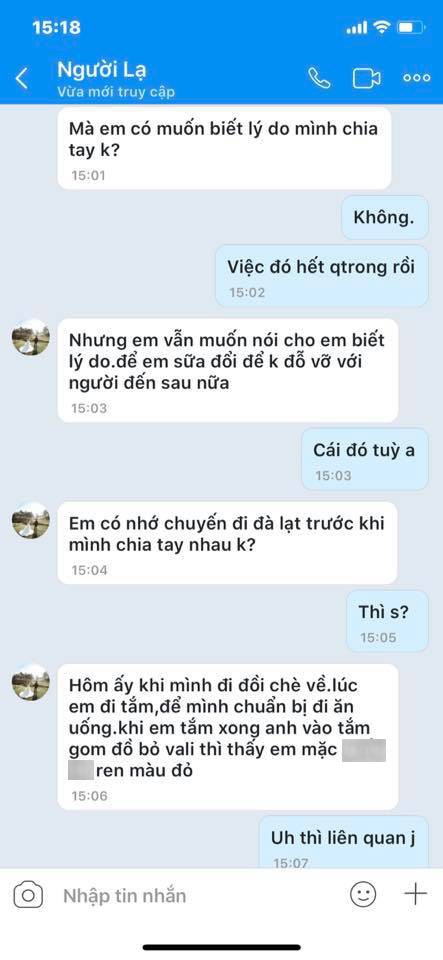 Cô gái bị người yêu đá vì mặc nội y ren đỏ - câu chuyện chia tay kì quặc hot nhất MXH hôm nay - Ảnh 3.