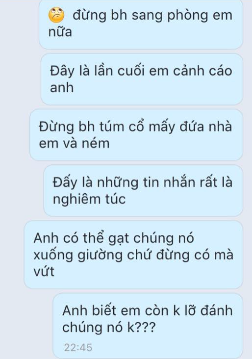 Thanh niên bị bạn gái đòi chia tay vì dám túm em mèo ném từ giường xuống đất  - Ảnh 2.