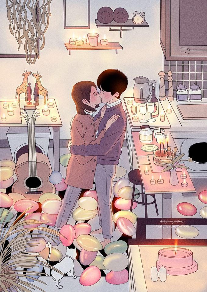 Bộ tranh Hàn Quốc khiến ai cũng muốn có một người để Bộ Tranh Hàn Quốc Khiến Ai Cũng Muốn Có Một Người Để