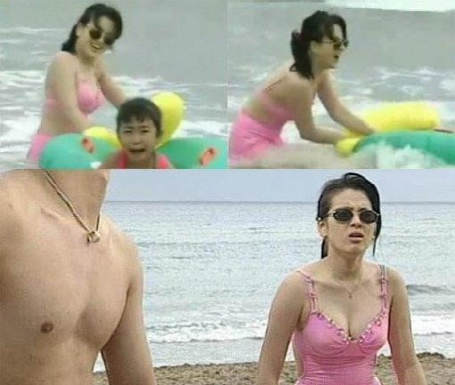 Hot không kém tin sự kiện, ảnh hiếm Song Hye Kyo hở hang khoe vòng 1 đẫy đà vào 20 năm trước đang gây bão - Ảnh 1.