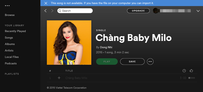 Ca khúc Chàng Baby Milo của Đông Nhi bỗng mất tích không còn dấu vết nào trên Spotify - Ảnh 4.